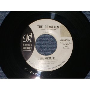 画像: THE CRYSTALS - ALL GROWN UP ( WHITE LABEL PROMO   Ex++/Ex++ : ) / 1964 US ORIGINAL 7" SINGLE 