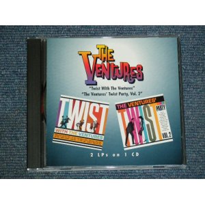 画像: THE VENTURES - TWIST WITH + TWIST PARTY VOL.2 ( 2 in 1+ BONUS TRACK ) / 1996 US ORIGINAL Used CD 