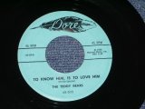 画像: TEDDY BEARS - TO KNOW HIM, IS TO LOVE HIM  ( 1st Single: Ex++ /Ex++ ) / 1958 US ORIGINAL  7" SINGLE 