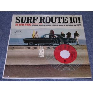 画像: THE SUPER STOCKS - SURF ROUTE 101  / 1964 US ORIGINAL Promo MONO Sealed LP With Bonus EP 