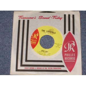 画像: THE CRYSTALS - LITTLE BOY ( YELLOW LABEL MINT-/Ex+++ : NEVER Have a Bassic NOISE Version ) / 1964 US ORIGINAL 7" SINGLE 