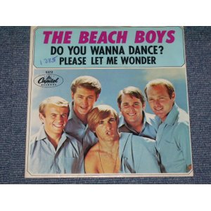 画像: THE BEACH BOYS - DO YOU WANNA DANCE?  ( STRAIGHT-CUT Cover Ex+++/Ex+++ ) / 1965 US ORIGINAL 7" SINGLE With PICTURE SLEEVE 