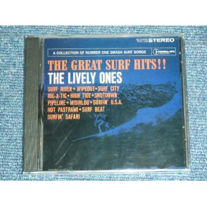 画像: THE LIVELY ONES - THE GREAT SURF HITS  /  1993 US ORIGINAL Brand New Sealed BB for CUT OUT CD  