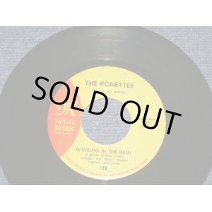 画像: THE RONETTES - WALKING IN THE RAIN ( Ex++) /  1964 US ORIGINAL   7" SINGLE 