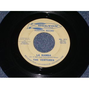 画像: THE VENTURES - LA BAMBA ( Ex++/Ex++ )  /1965 US ORIGINAL AUDITION LABEL PROMO 7" SINGLE 