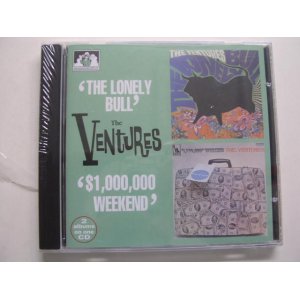 画像: THE VENTURES -  THE LONELY BULL + $1,000,000 WEEKEND  ( 2 in 1 )/ 1997  UK& EU SEALED   CD 