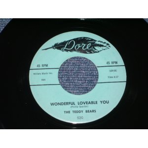 画像: TEDDY BEARS - WONDERFUL LOVEABLE YOU  / 1959 US ORIGINAL  7" SINGLE 