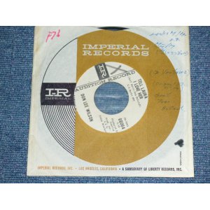 画像: DON LEE WILSON -  TELL .LAULA I LOVE HER ( THIN LOGO STYLE / MINT/MINT ) / 1964 US ORIGINAL White  Label Promo 7"SINGLE