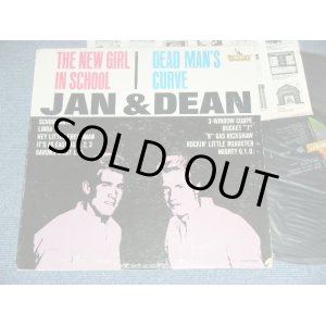 画像: JAN & DEAN - THE NEW GIRL IN SCHOOL / DEAD MAN'S CURVE "BLACK & WHITE Cover With PINK TINT " ( Ex-/Ex++ )  / 1964 US ORIGINAL MONO LP 