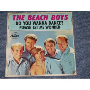 画像: THE BEACH BOYS - DO YOU WANNA DANCE?  ( STRAIGHT-CUT Cover Ex++/Ex++ ) / 1965 US ORIGINAL 7" SINGLE With PICTURE SLEEVE 