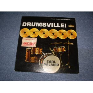 画像: EARL PALMER - DRUMSVILLE!  / 1961 US ORIGINAL Stereo  LP 