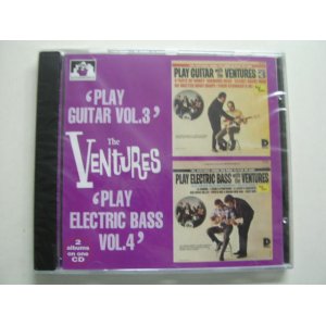 画像: THE VENTURES - PLAY GUITAR VOL.3 + PLAY GUITAR VOL.4  ( 2 in 1 )/ 1997  UK& EU SEALED   CD 