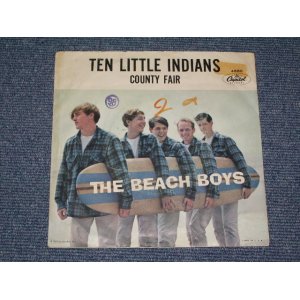 画像: THE BEACH BOYS - TEN LITTLE INDIANS  / 1962 US  Original 7"Single  With PICTURE SLEEVE 