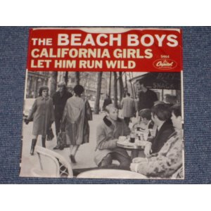 画像: THE BEACH BOYS - CALIFORNIA GIRLS  ( LIGHT GRAY  LOGO TITLE COVER : DIE-CUT Cover : MATRIX M?8/F7 : Ex++/Ex+ ) / 1965 US ORIGINAL 7" SINGLE With PICTURE SLEEVE 