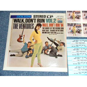 画像: THE VENTURES - WALK-DON'T RUN  VOL.2 (With MINI JACKET & STRIPE )  / 1964 US ORIGINAL 7"EP + PICTURE SLEEVE NO RECORD 