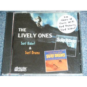 画像: THE LIVELY ONES - SURF RIDER+ SURF DRUMS ( 2 in 1 ) / 2004 US BRAND NEW SEALED CD