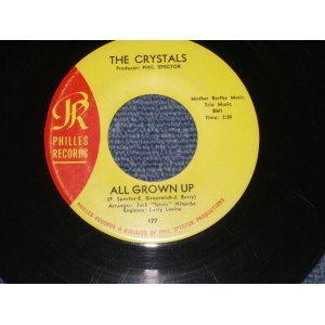 画像: THE CRYSTALS - ALL GROWN UP ( YELLOW LABEL : Matrix # TCY-25A  Ex+++/Ex++ ) / 1964 US ORIGINAL 7" SINGLE 