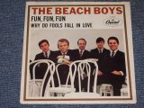 画像: THE BEACH BOYS - FUN FUN FUN (  BRIAN CREDIT ) /  1964 US  Original 7"Single  With PICTURE SLEEVE 