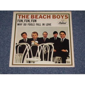 画像: THE BEACH BOYS - FUN FUN FUN (  BRIAN - MIKE LOVE  CREDIT ) /  1964 US  Original 7"Single  With PICTURE SLEEVE 