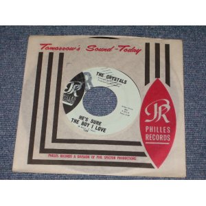 画像: THE CRYSTALS - HE 'S SURE THE BOY I LOVE ( Matrix # TCY-9 : PHIL & ANNETTE Credit : BLUE LABEL Ex+++/Ex+++ ) / 1962 US ORIGINAL 7" SINGLE 