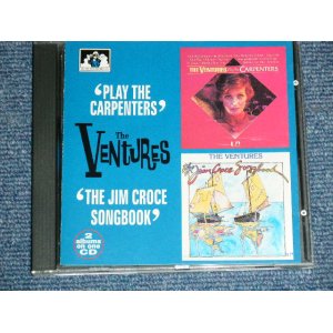 画像: THE VENTURES -  PLAY THE CARPENTERS + THE JIM CROCE SONG BOOK ( 2 in 1: Ex+++/MINT )/ 1996 UK& EU Used  CD 