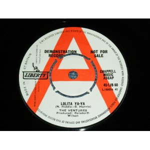 画像: THE VENTURES - LOLITA YA-YA / 1962  UK ORIGINAL Promo 7" SINGLE 