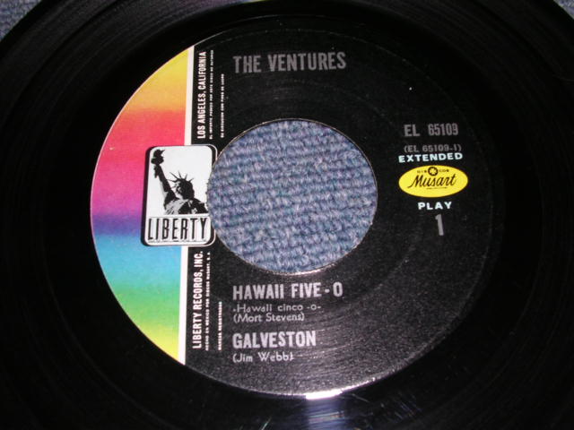 画像: THE VENTURES  - HAWAII FIVE-O  / 1969 MEXICO ORIGINAL EP+Picture Sleeve