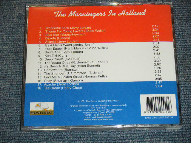 画像: THE MARVINGERS  - IN HOLLAND / 2001 NETHERLANDS ORIGINAL Brand New CD 