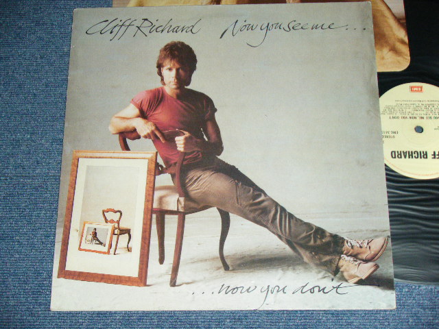 画像1: CLIFF RICHARD - NOW YOU SEE ME... ...MORE YOU DON'T   / 1982 UK ORIGINAL Used LP 