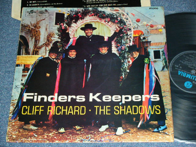 画像1: CLIFF RICHARD with THE SHADOWS - FINDERS KEEPERS ( Ex+/Ex++ ) / 1966 UK ORIGINAL "BLUE Columbia" Label MONO Used  LP 