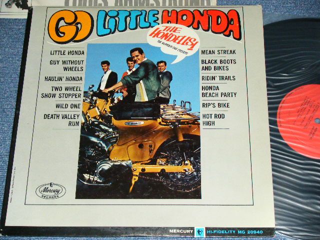 画像1: THE HONDELLS - GO LITTLE HONDA  ( Ex+++,Ex++/MINT- )  / 1964 US ORIGINAL "BLACK MERCURY" Label MONO Used  LP 