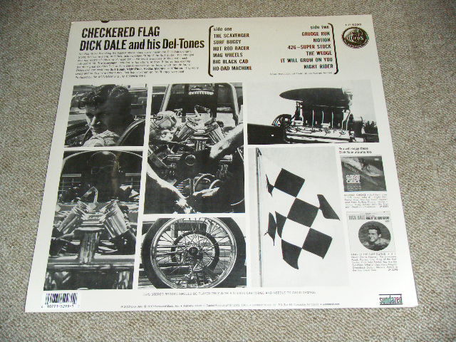 画像: DICK DALE & HIS DEL-TONES -  CHECKERED FLAG  / 2010  US 180 Gram Heavy Weight Brand New SEALED NEW  LP