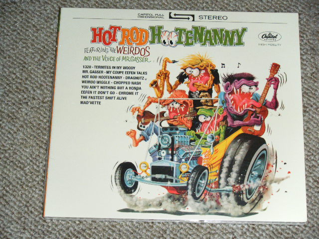 画像1: MR.GASSER and The WEIRDOS ( GARY USHER Works ) - HOT ROD HOOTENANNY /  2011 US LIMITED Editiont Brand New SEALED CD