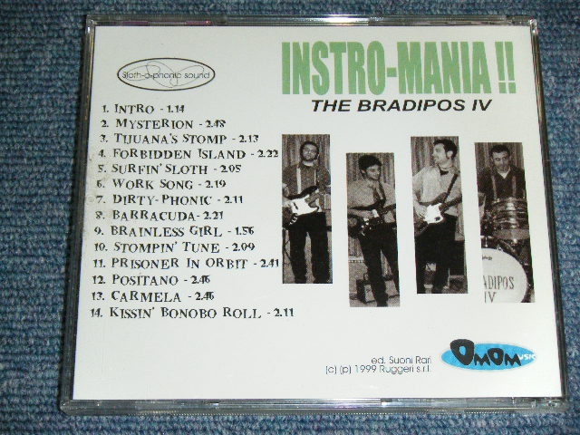 画像: THE BRADIPOSIV  - INSTRO-MANIA ! / 1999 ITALY ORIGINAL Used CD 