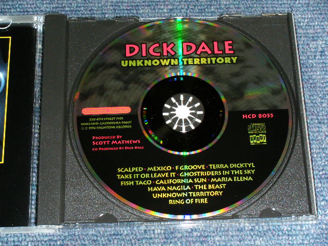 画像: DICK DALE - UNKNOWN TERRITORY / 1994  US ORIGINAL Used CD 