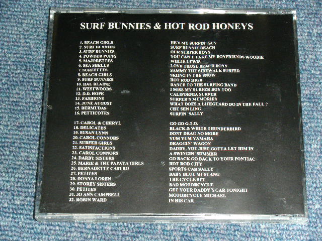 画像: V.A. OMNIBUS - SURF BUNNIES & HOT ROD HONEYS / GERMANY ORIGINAL Used CD 