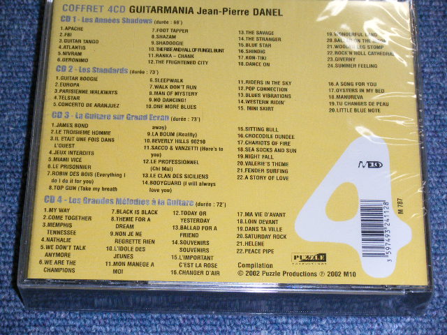 画像: JEAN-PIERRE DANEL - GUITAR MANIA / 2003 EUROPE ORIGINAL Brand New SEALED 4- CD 