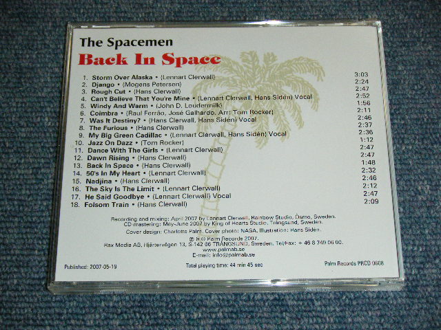 画像: THE SPACEMEN - BACK IN SPACE  / 2007 SWEDEN ORIGINAL Used CD-R 