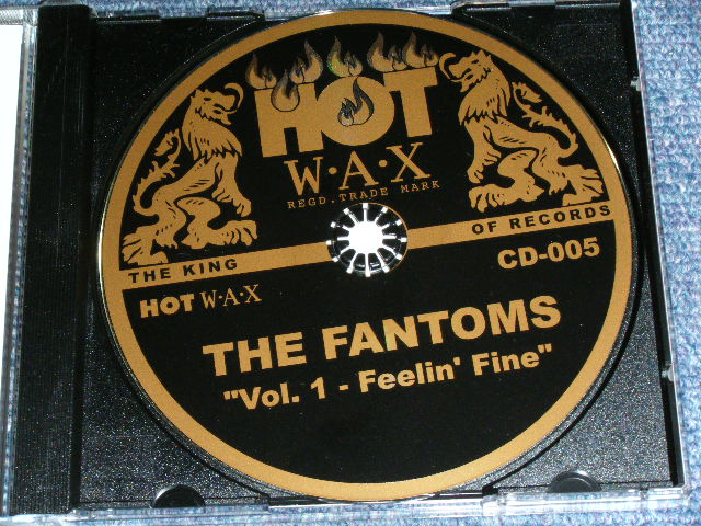 画像: THE FANTOMS - VOL.1  FEELIN' FINE ( Sound Like CLIFF & SHADOWS )  / 2005 GERMAN ORIGINAL Used  CD 