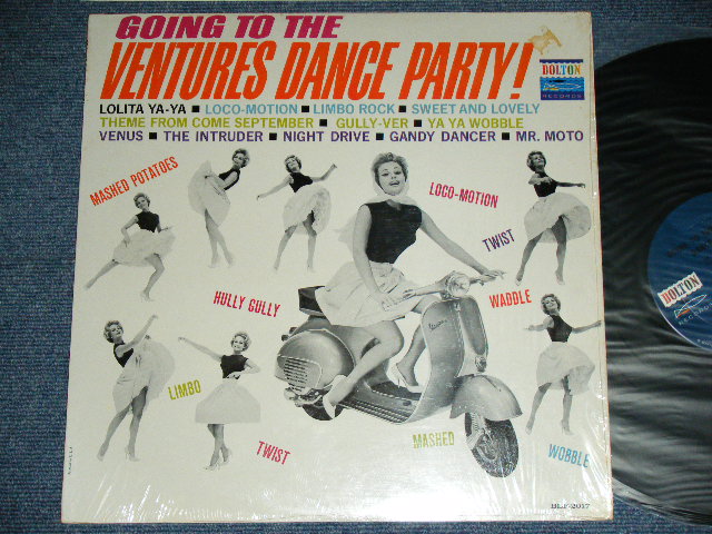 画像1: THE VENTURES - GOING TO THE VENTURES PARTY ( Dark BLUE With BLACK Print Label : MINT-/MINT-  ) / 1965? US  "Dark BLUE With BLACK Print Label " RELEASE VERSION MONO  Used  LP 