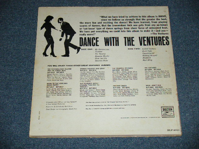 画像: THE VENTURES - DANCE WITH  THE VENTURES ( LIGHT BLUE Label : Matrix Number : A)BLP-2014-1-1B1/B) BLP-2014-2-1B : Ex-/Ex+++) / 1962  US  RE-PACKAGED "TWIST PARTY VOL.2" VERSION US Used  LP 