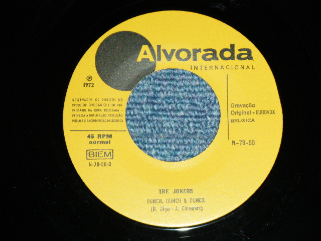 画像: The JOKERS - GAUCHOS   / 1972 PORTUGAR ORIGINAL Used 7" Single