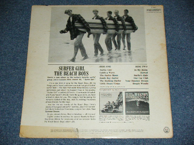 画像: The BEACH BOYS - SURFER GIRL ( Matrix Number : A) T1-1981-T6/ B) T2-1981-T6 : VG++/VG+++ ) / 1963 US ORIGINAL MONO LP