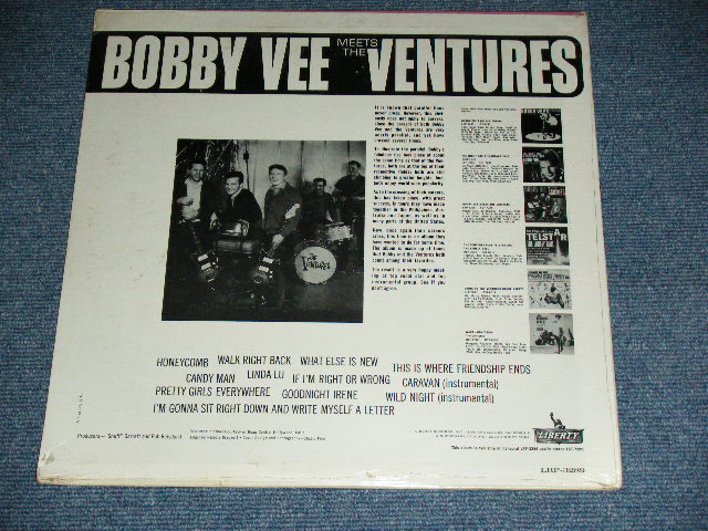 画像: THE VENTURES & BOBBY VEE - BOBBY VEE MEETS THE VENTURES( BRAND NEW SEA;LED) / 1963 US AMERICA ORIGINAL Brand New SEALED LP