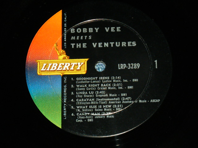 画像: THE VENTURES & BOBBY VEE - BOBBY VEE MEETS THE VENTURES ( Matrix Number  S1/S2 : Ex/Ex+ ) / 1963 US AMERICA ORIGINAL MONO Used  LP