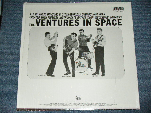 画像: THE VENTURES - IN SPACE ( Reissue 10 Tracks Version : MINT/MINT ) / 1982  US AMERICA REISSUE Used LP 