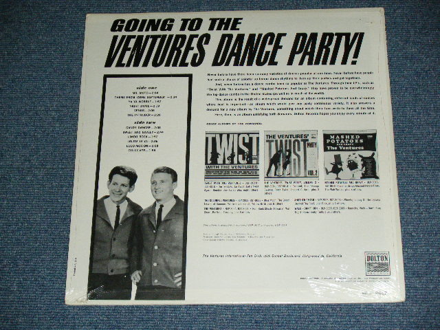 画像: THE VENTURES - GOING TO THE VENTURES DANCE PARTY   (   BRAND NEW SEALED ) / 1962  US AMERICA  Brand New SEALED  LP