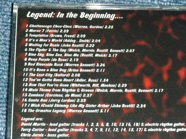 画像: LEGEND - IN THE BEGINNING / 2001 NETHERLANDS HOLLAND ORIGINAL Brand New  CD