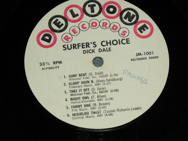 画像: DICK DALE & HIS DEL-TONES - SURFERS' CHOICE (VG+++/Ex- )  / 1962 US AMERICA ORIGINAL MONO Used LP 