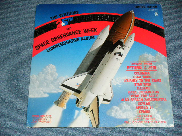 画像: The VENTURES - NASA 25TH ANNIVERSARY  / 1983 US AMERICA ORIGINAL 1st ISSUED "CLEAR WAX VINYL" UsedLP 